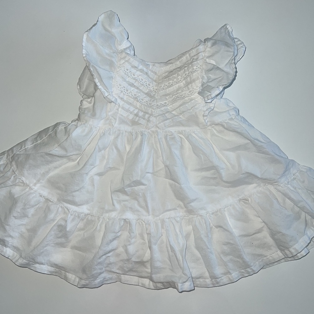 Baby white dress